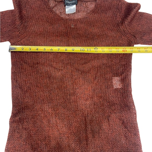 CHANEL Vintage F/W 1998 Mohair Knitted Jumper Size:34 - Picture 7 of 12